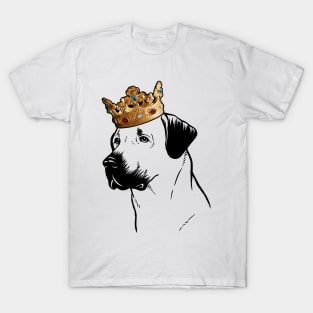 Anatolian Shepherd Dog King Queen Wearing Crown T-Shirt